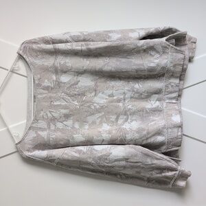 Hollister Easy Double Off-the-Shoulder Camo Sweatshirt